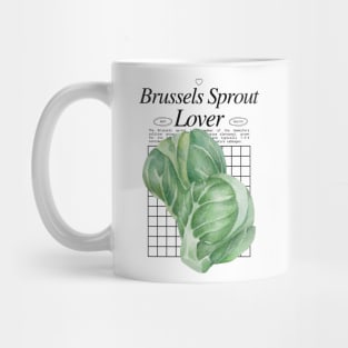 Brussel Sprouts - Veggies Lover Design Mug